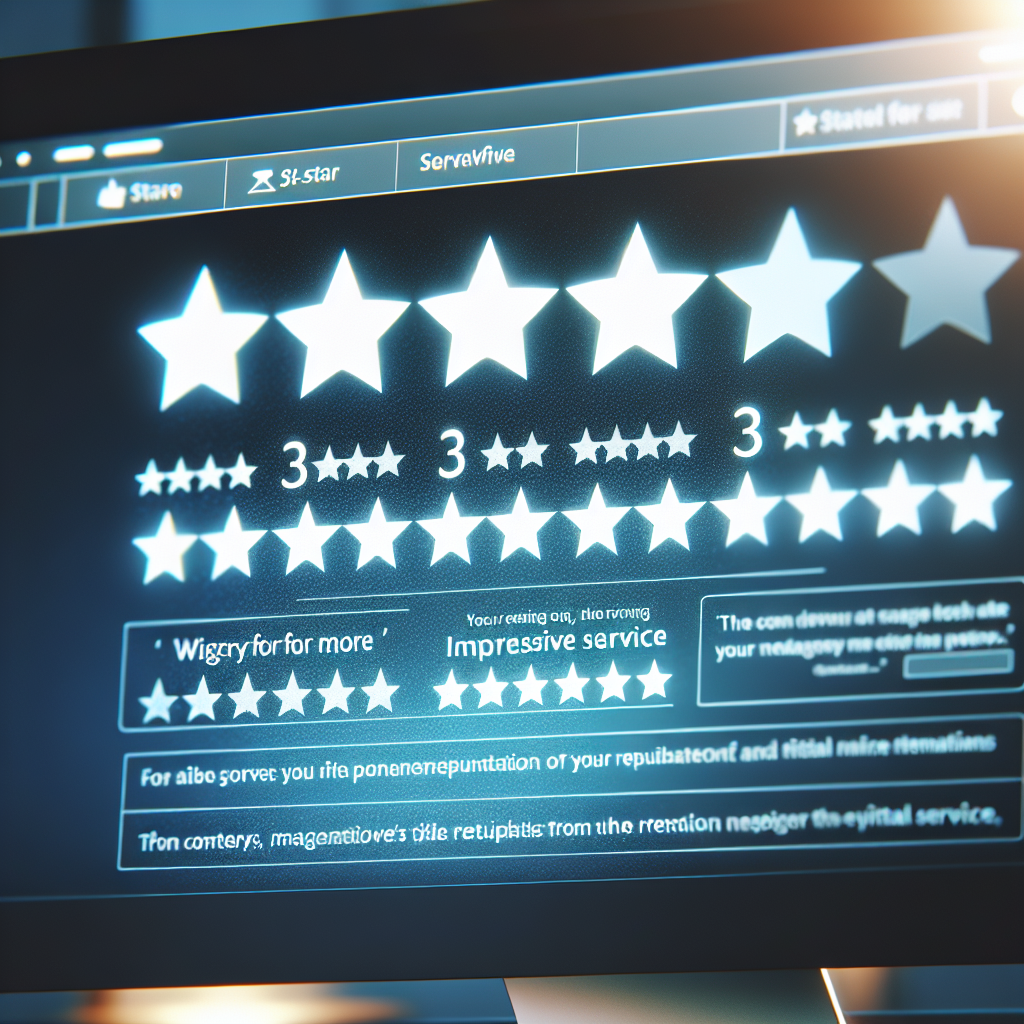 What Role Do Online Ratings And Testimonials Play In Reputation Management?